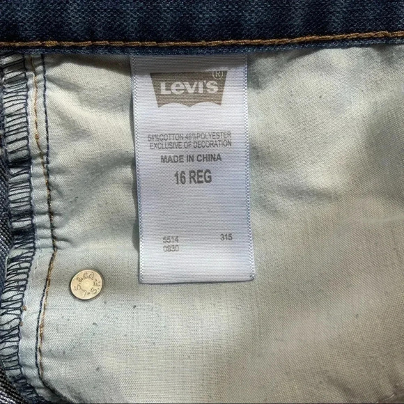 LEVI'S 514 Men’s Straight Fit Jeans Size 28 - Picture 9 of 16